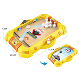 BowlGliss – Jeu 2 en 1 Bowling & Curling pour Enfants et Famille