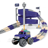 RaceTrack: Voiture Lumineuse et Pistes 3D