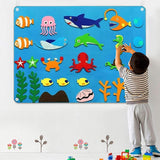 OceanWallMat : Tapis en Feutrine Montessori