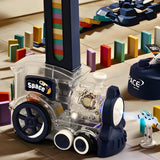 DominoRocket : Train de Dominos Automatique avec 200 Pièces