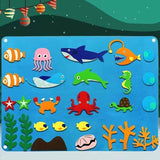 OceanWallMat : Tapis en Feutrine Montessori