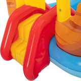 SlidePool: Piscine Gonflable pour Enfants avec Toboggan et Accessoires