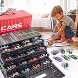 ContainerCars – Coffret avec 48 Mini Voitures Métalliques