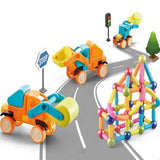MagneticTrack : Ensemble de Jouets Magnétiques de Construction