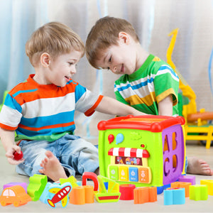 Idee Cadeau bébé 1 2 Ans Fille: Jeu Educatif pour Enfants 1-2-3 Ans Jouet  Busy Board éveil Montessori Enfant 3 4 Ans Livre Ac