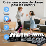 PianoMat : Tapis Musical et de Danse pour Enfants – Amusement Assuré
