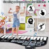 PianoMat : Tapis Musical et de Danse pour Enfants – Amusement Assuré
