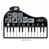 PianoMat : Tapis Musical et de Danse pour Enfants – Amusement Assuré