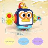 BusyCube : Jouet d’Éveil Éducatif et Sensoriel pour Tout-Petits
