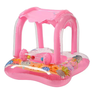 WaterNest – Flotteur Bébé avec Pare-Soleil | Sécurité & Confort