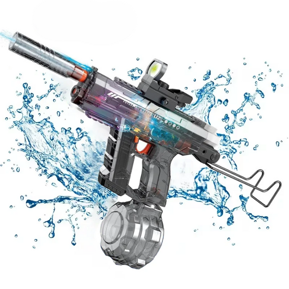 AquaPower : Pistolet à Eau Électrique Puissant et Recharge Rapide