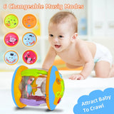 SpinJoy : Jouet Bébé avec Animaux Rotatifs & Musique Enchantée