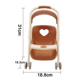 BabyCare Set – Poupée Interactive avec Poussette et Accessoires