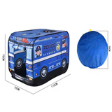 PoliceTente – Camion de Jeu Pliable pour Enfants, Facile à Transporter