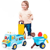 JoyDrive : Voiture Musicale 4 en 1 avec Seau Amovible pour Enfants