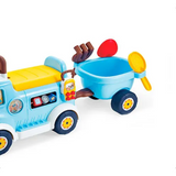 JoyDrive : Voiture Musicale 4 en 1 avec Seau Amovible pour Enfants