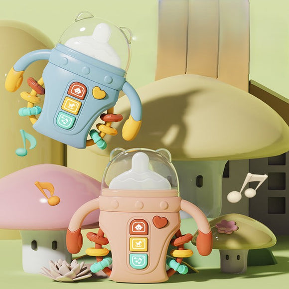 SoftTune : Hochet Musical et Jouet de Dentition 2 en 1 pour Bébé