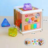 BrainCube : le cube 5-en-1 : Éveil, Jeux et Découvertes