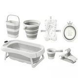 BabyWelness – Baignoire Bébé Pliable 6 en 1 Confort & Sécurité