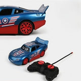 Captain America RC : Voiture Télécommandée pour Enfants Aventuriers