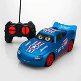 Captain America RC : Voiture Télécommandée pour Enfants Aventuriers