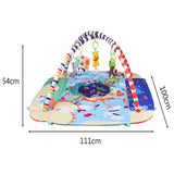 WonderMat : Tapis d’Éveil 3 en 1 Musical Doux et Ludique Bébé