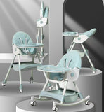EvolveChair 3 en 1 : Chaise Haute Basculante pour Bébé