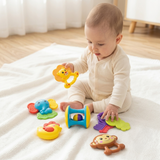 RattleSet : 6 Hochets Sensoriels pour Éveiller les Tout-Petits