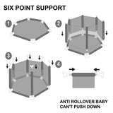 SecureSpace : Le Parc Bébé Pliable pour Jouer en Toute Sécurité
