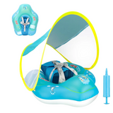 Swimsy : La Bouée Bébé Ergonomique avec Pare-Soleil Amovible