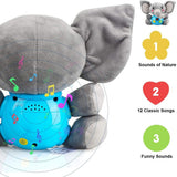 SoftElephant : Éléphant Musical et Doudou d'Éveil pour Bébé