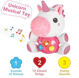 Unicorn : Peluche Licorne Interactive pour Bébé | Éveil & Douceur