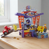 CarWash Sonic : Circuit de Course et Station de Lavage pour Enfants