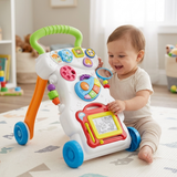 BabyStep 2-en-1 : Trotteur Évolutif avec Table de Jeux