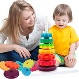Stacker : Jeu d’Empilage Rotatif et Éveil Créatif pour Enfants