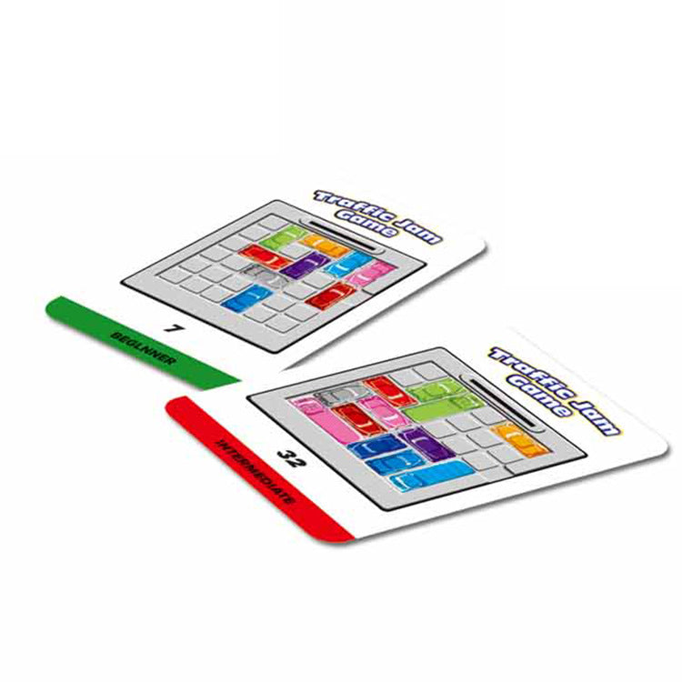 Jeu De Logique Rush Hour Traffic Jam Ensemble Voiture Pour Enfants Jeu De Réflexion Logique