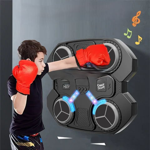 FunFitness : Cible de Boxe avec Lumières et Musique