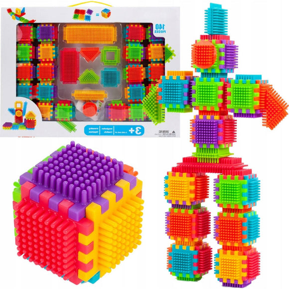BuildoPack : 140 Blocs de Construction Créatifs pour Enfants