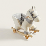 Horsey : Chaise à Bascule en Peluche – Confort et Sécurité Enfant