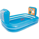 AquaSlide : Piscine Gonflable avec Toboggan pour Enfants