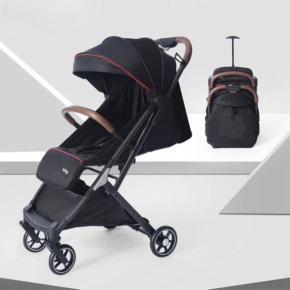 LightStroller - Noir : La Poussette Légère et Pliable pour Tous les Déplacements