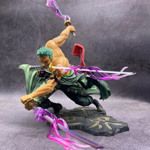 MightyZoro : Figurine One Piece Roronoa Zoro : 2 Têtes