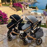 Strollix : Poussette Réversible Confort & Élégance