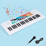 KidKeys : Piano Électronique 49 Touches pour Enfants avec Micro