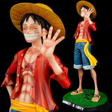 SmilingLuffy : : Figurine Monkey D. Luffy 43cm pour les Fans de One Piece