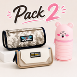 TrioCase : 3 trousses différentes dans un seul pack.