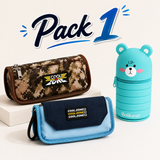 TrioCase : 3 trousses différentes dans un seul pack.