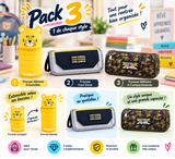 TrioCase : 3 trousses différentes dans un seul pack.