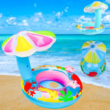 Mushroom Floaty :  Bouée Bébé avec Parasol et Siège de Sécurité