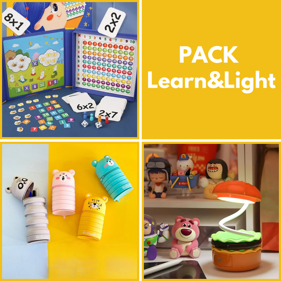 Pack Learn&Light : Apprenez, Organisez et Éclairez avec Style